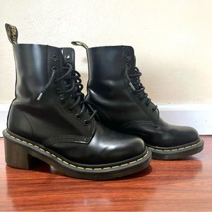 Dr Martens black Clemency boot